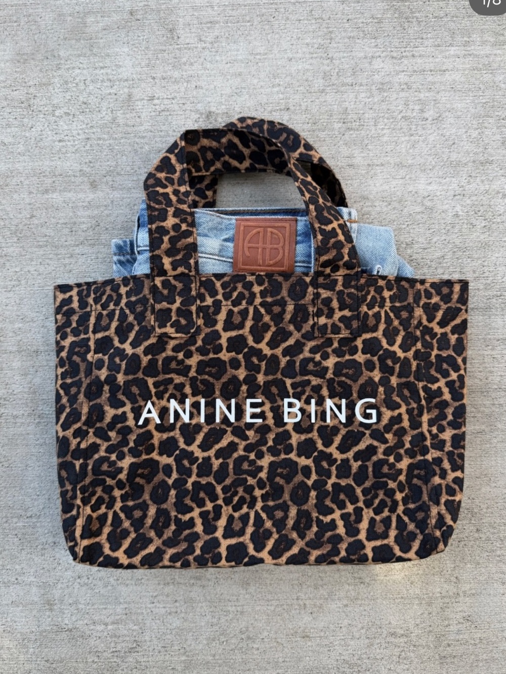 Anine bing mini Leo tote bag